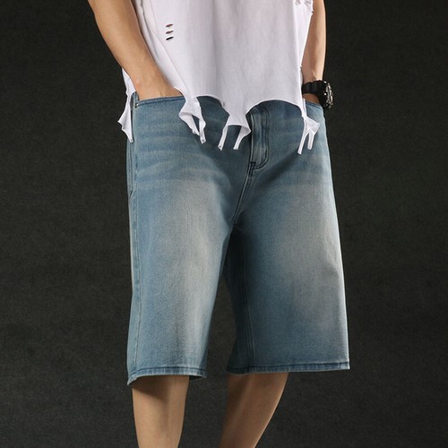 Men length baggy denim - 3/4,