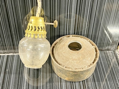 Antique kerosene oil - kerosene, lamp