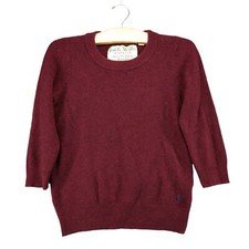 Jack Wills Knitwear 100% Merino Wool Sweater Size 6 Red UK Size 10