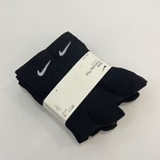 NEW Nike Dri-Fit 6-Pair Crew Socks Size 8-12 - Men's Cushioned Gym Sport 