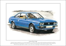 LANCIA BETA COUPE - Fine Art
