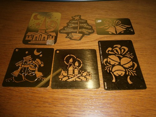 Embossing stencils template - stencils,