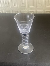 Clan Macleod Jacobite Glass. Burns Crystal