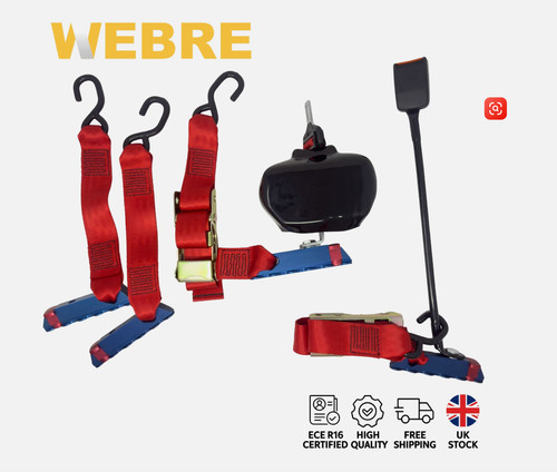 Wheelchair tie down kit - down,