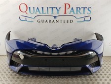 TOYOTA AVENSIS FRONT BUMPER IN BLUE TR8T5 FACELIFT T270 MK3 2015