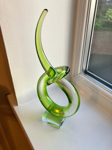 Murano style green love - murano,