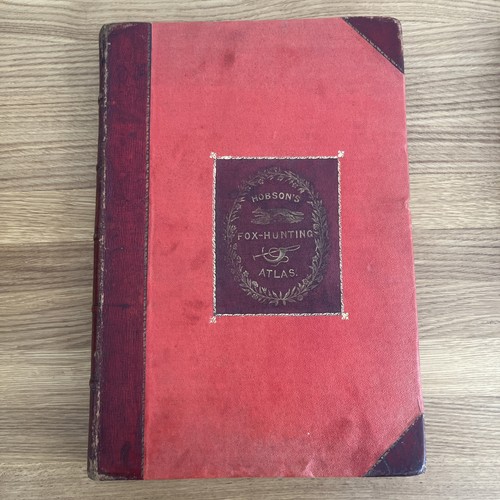 Hobson fox hunting atlas - hobson’s,