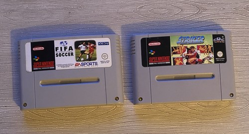 Snes football bundle - snes,