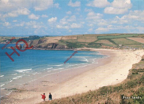 Picture postcard praa sands - praa,