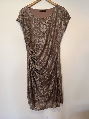 Savoir sleeveless lace - sleeveless, brown