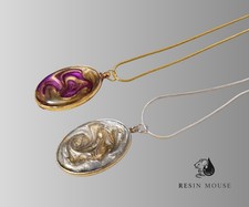 Handmade Resin Art Oval