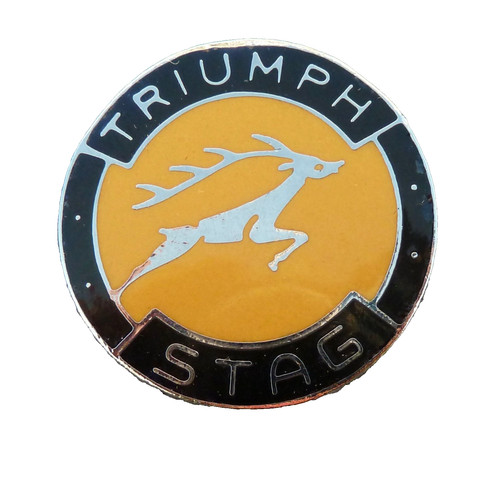 Triumph stag enamel lapel - triumph,