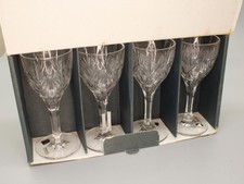 Bohemia Sheraton 24% Lead Crystal Sherry Glass Set 