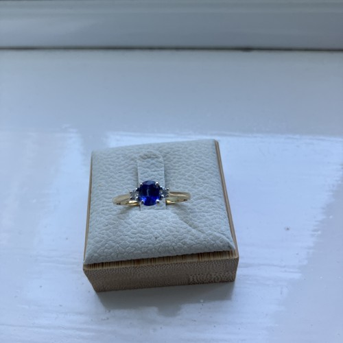 18ct tanzanite and - , diamond