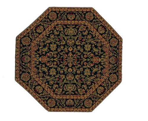 Dollhouse fabric rug octagon - fabric,