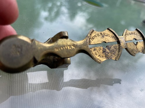 Bourn antique coin scale good - antique,