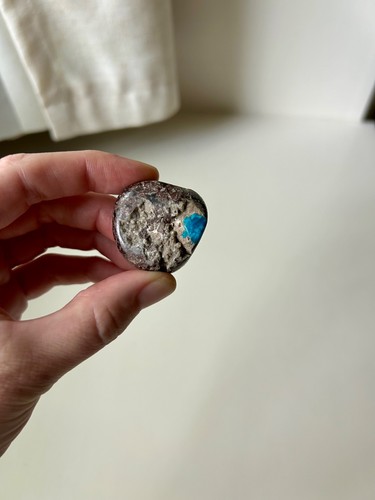 Beautiful cavansite raw - cavansite,