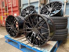 18" Black Sport Alloys & Tyres Commercially Load Rated Fits Ford Transit Van