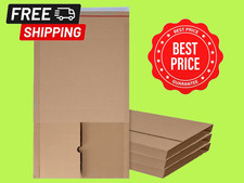 Book Wrap Mailers Secure Cardboard Postal Wraps for Books & Media - A4 e-Flute