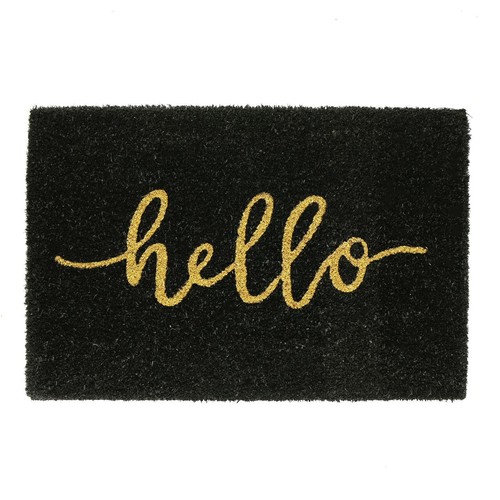 Coir door mat - natural, coconut