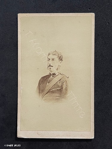 Cdv man mystery military - man,