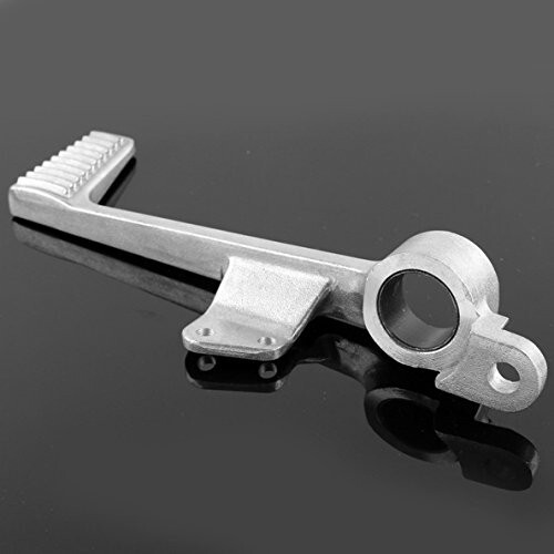 Silver motorcycle rear brake - motorcycle,