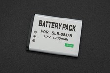 New SLB-0837B Battery for Samsung Digimax L70 L83T L201 L301 NV8 NV10 NV15 NV20 