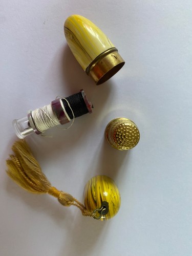 Vintage sewing kit capsule - sewing,