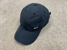 Nike Heritage Metal swoosh Logo Polyester Cap Adult Adjustable One Size hat