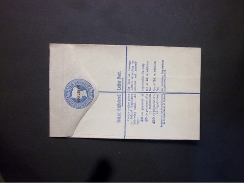 Stationery 1886 2d blue - stationery,