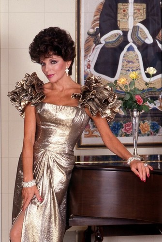 Joan collins large x 8 - joan, 12"
