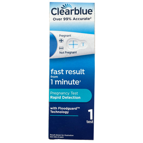Clearblue pregnancy test rapid - clearblue,