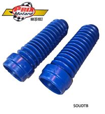 YAMAHA DT 125 1979/1981 Fork Boot Blue 200MM/48MM/32MM