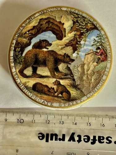 Coloured bears grease 1870 - bears, 1870’s