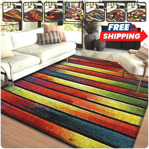 Multi coloured geometric hall - geometric,