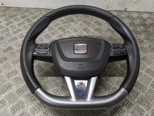 Seat Leon Cr Tdi Mk2 Hatch 5dr 2005-2012 Flat Bottom Steering Wheel 