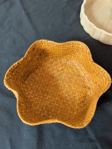 Wicker storage basket - wicker,
