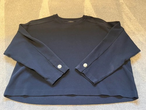Massimo dutti navy long - long, sleeve