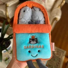 New  Amuseables Sardine cat Tin Brand New With Tag