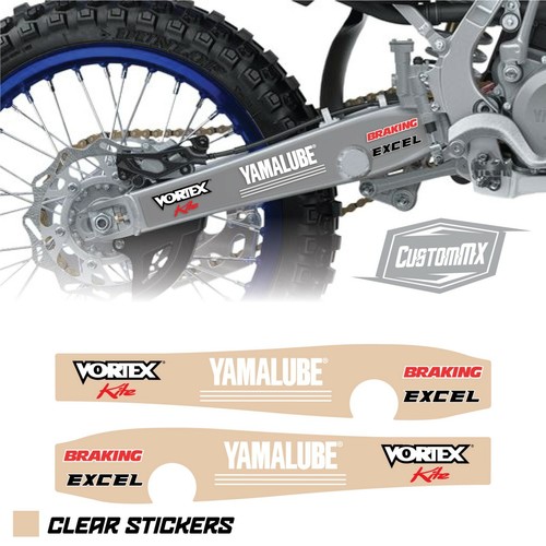 Swingarm stickers to fit - to,
