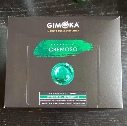 Gimoka cremoso espresso pods - espresso,