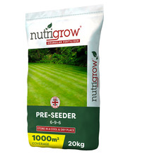 NEW GRASS PRE SEED & TURF GRANULAR FERTILISER 20KG - COVERS 1000SMQ