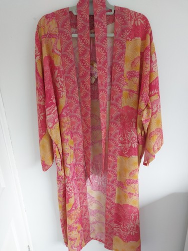 Powder kimono dressing - kimono, gown