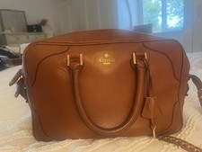 aspinal of london tan brown Sophia shoulder bag with padlock