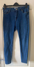 Ladies Blue Skinny Jean 14 /S