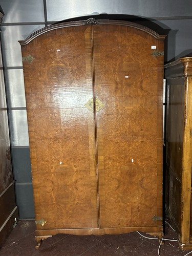 Antique burr walnut double - antique,