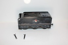 7mm O Gauge BR Black Weathered 6-Wheel Plastic Loco Tender - Altered Lima 4F