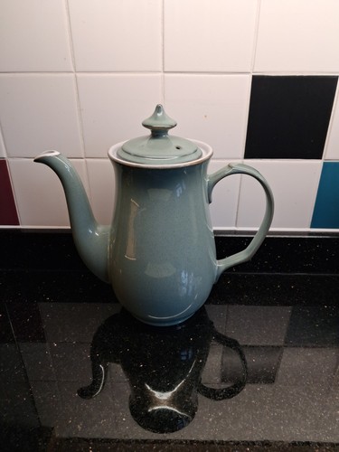 Denby regency green coffee pot - denby,