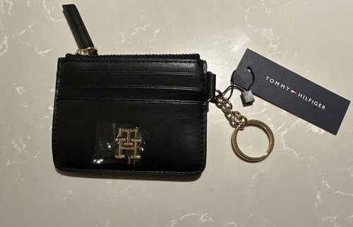 Tommy hilfiger black - zip, coin