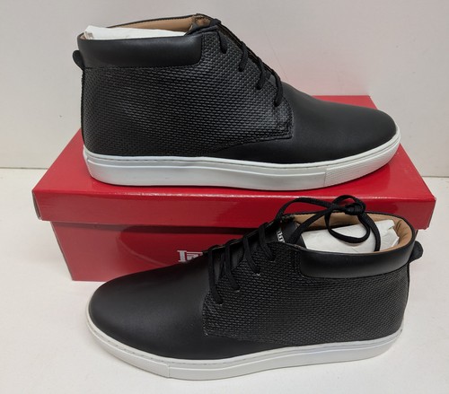 Lambretta mens black boots - black,